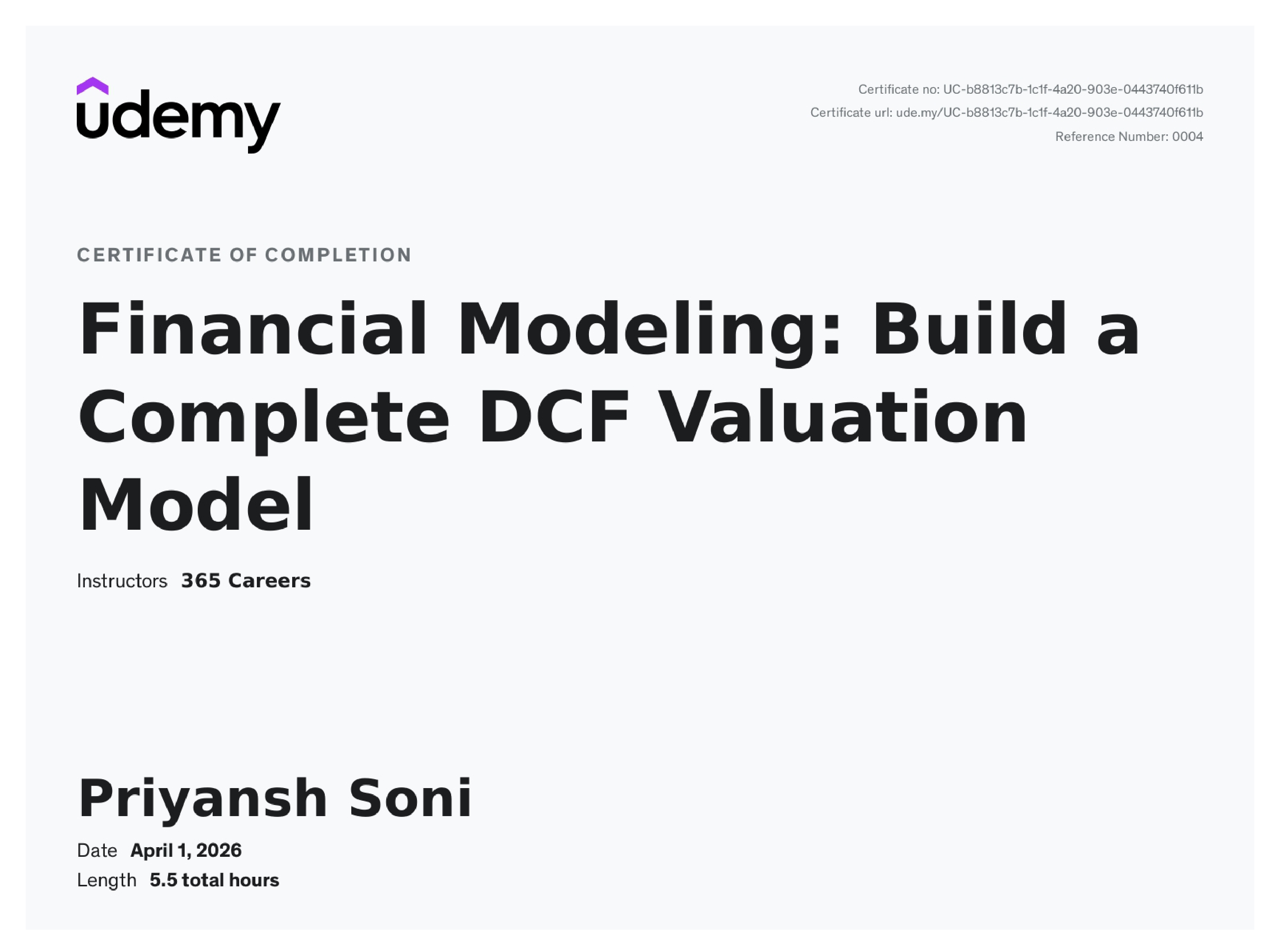 DCF Model